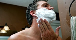 Just ’cause the shave cream is there…